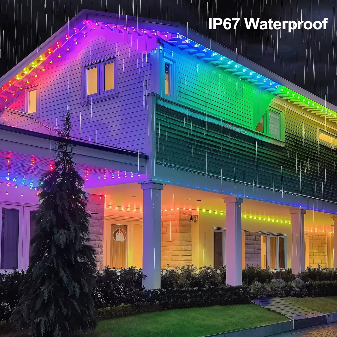 Cadena De Luces Led Reflector App Contro